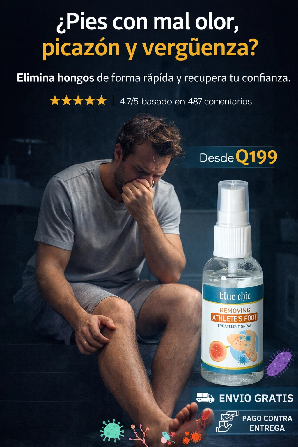 Spray Antihongos para Pies