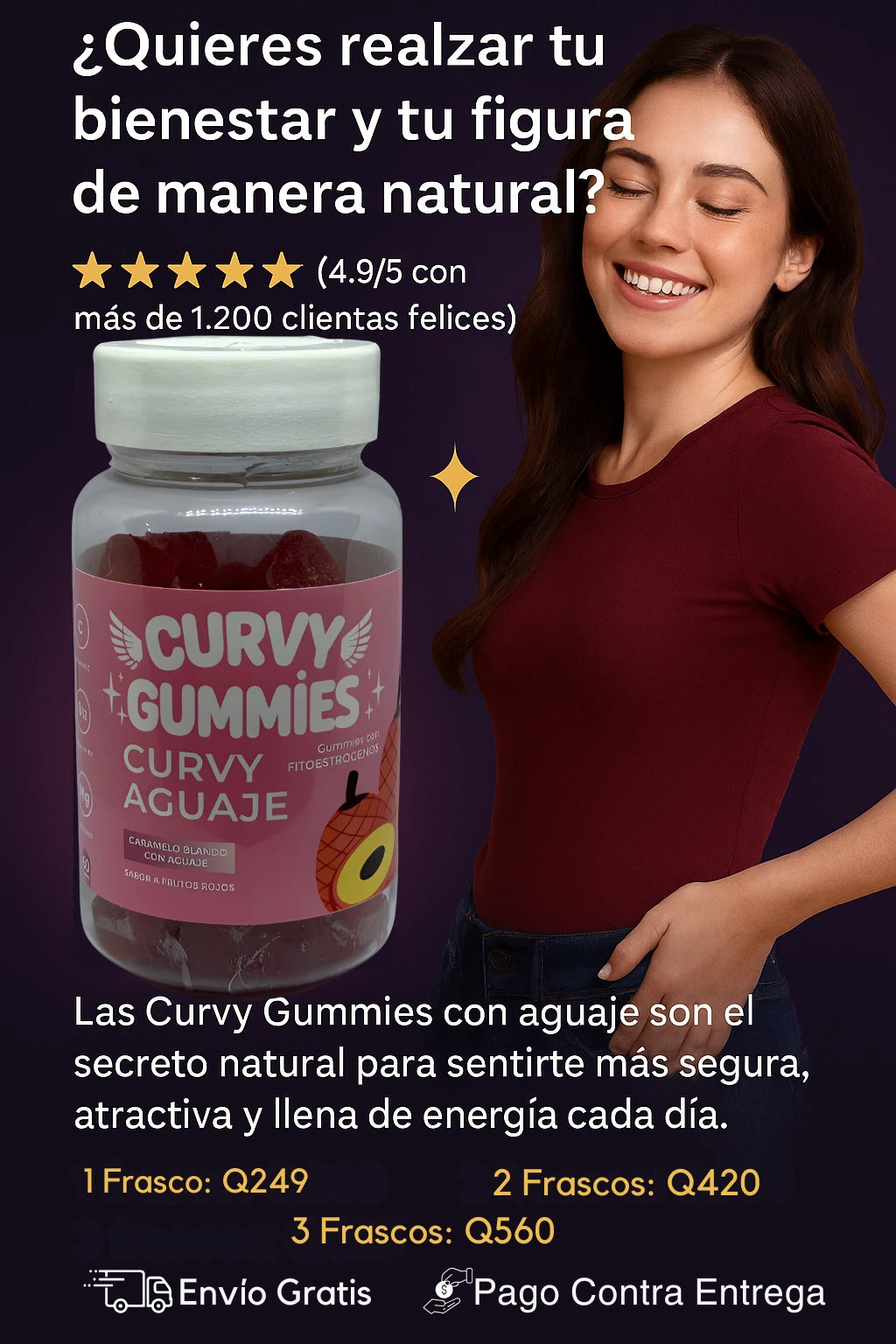 Curvy Gummies – Bienestar y figura en cada gomita