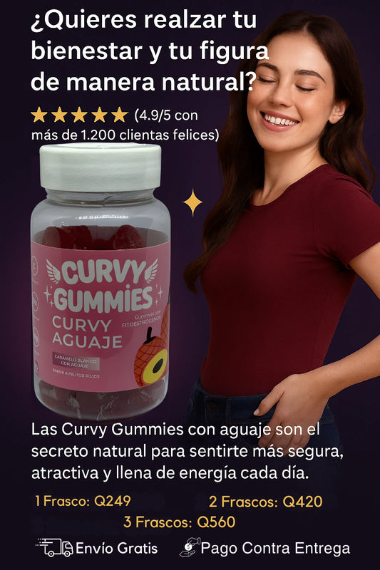 Curvy Gummies – Bienestar y figura en cada gomita