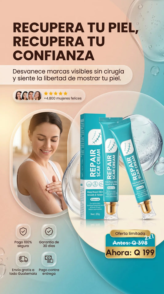 Repair Scar Cream – Crema Reparadora de Cicatrices