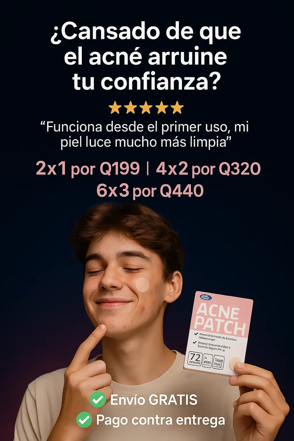 SkinClear Parches Antiacné